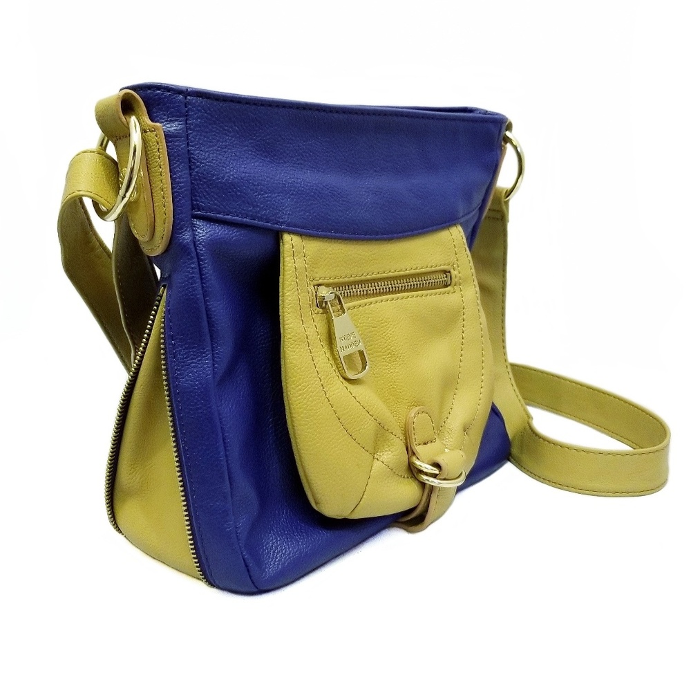STEVE MADDEN Crossbody Expandable Bag Cobalt Blue